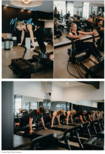 Class at the studio